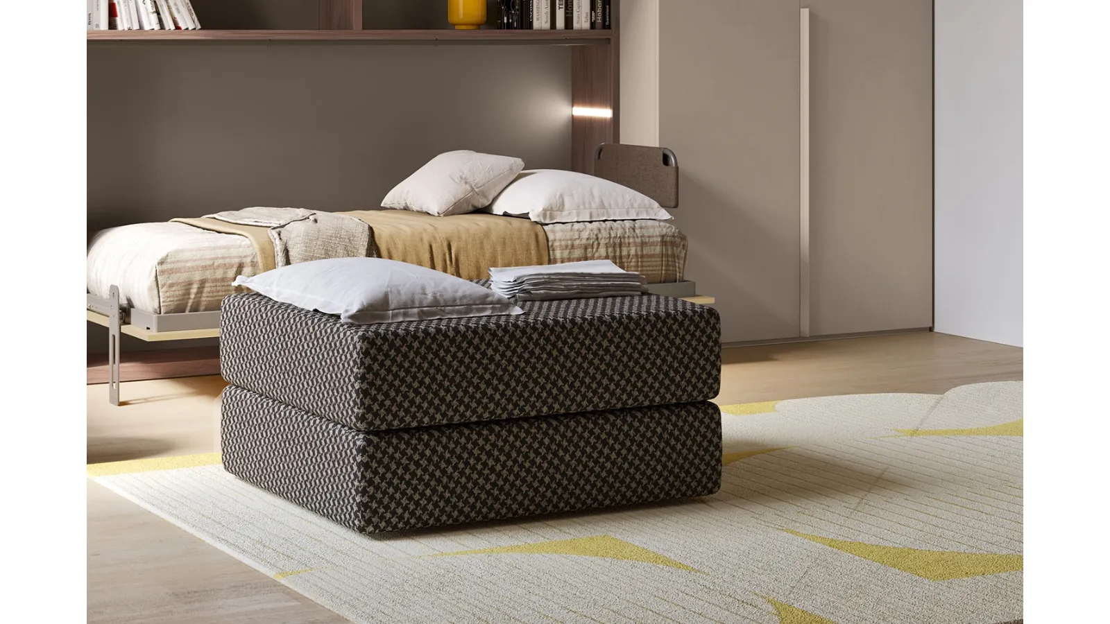 Pouf letto Inmotion di Clever