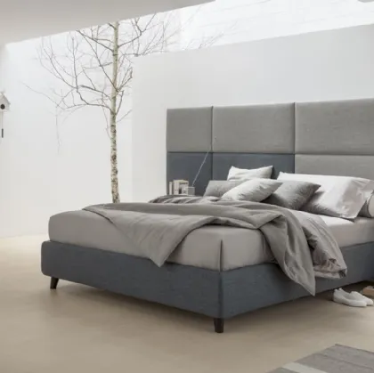 Letto sommier con Boiserie in tessuto di V&Nice